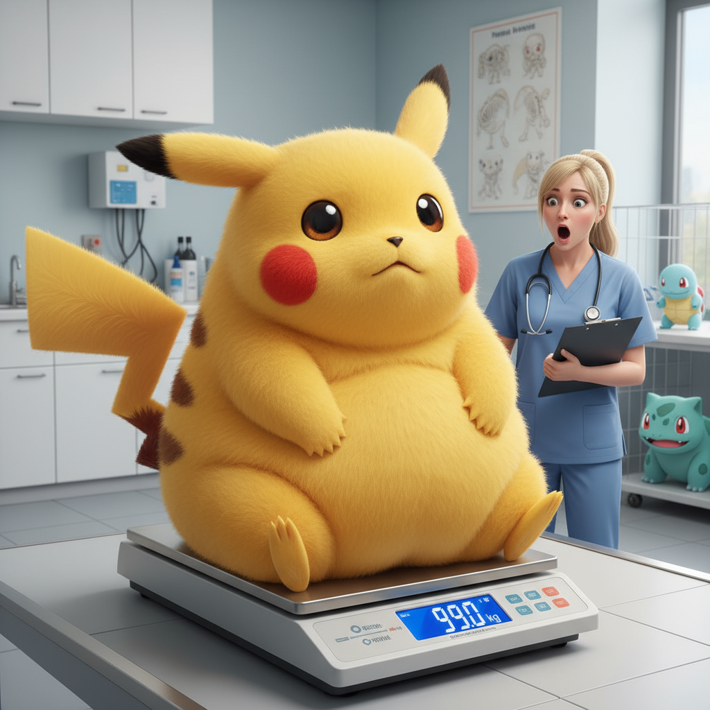 Anime Character with Integrated Text Elements