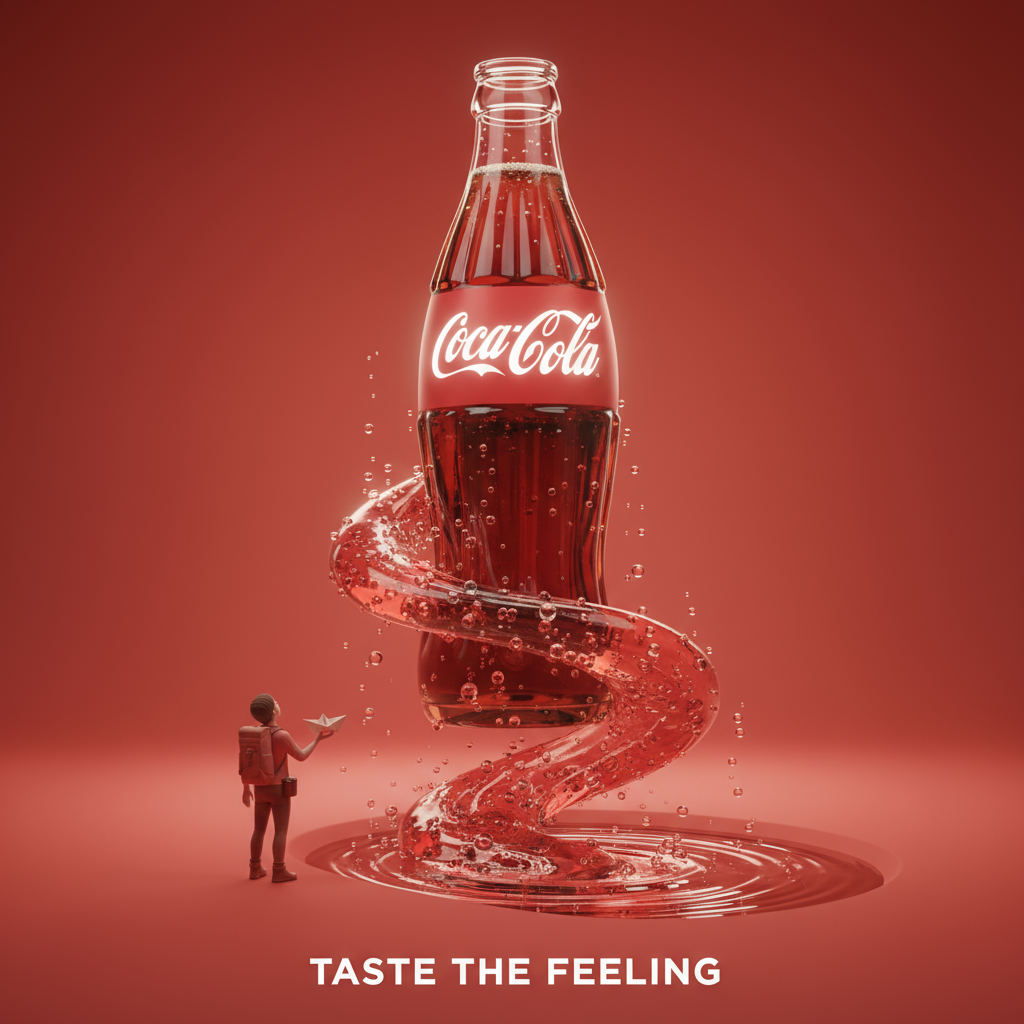 Futuristic Text to Image Product Render